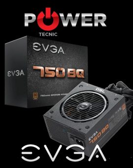 Fuente EVGA BQ Bronze 750 Whats Reales + 80 Plus SLI - Semi Modular