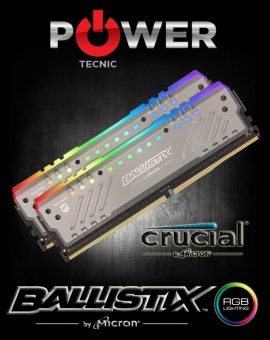 Memorias Crucial Ballistix DDR4 KIT 16Gb 3000Mhz RGB