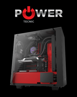 Gabinete Gamer Nzxt S340 Elite Ventana Negro Rojo Usb 3.0 "Unico En Uruguay"