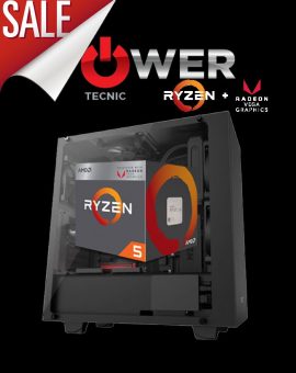 PC GAMING AMD RYZEN 5 + VEGA 11 CON GRAFICOS INTEGRADOS + HYDRO COOLING CORSAIR H60 -MODELO 2021