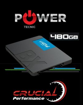 Disco Solido SSD CRUCIAL - BX500 - 480Gb Sata 6Gbps Nuevo Modelo