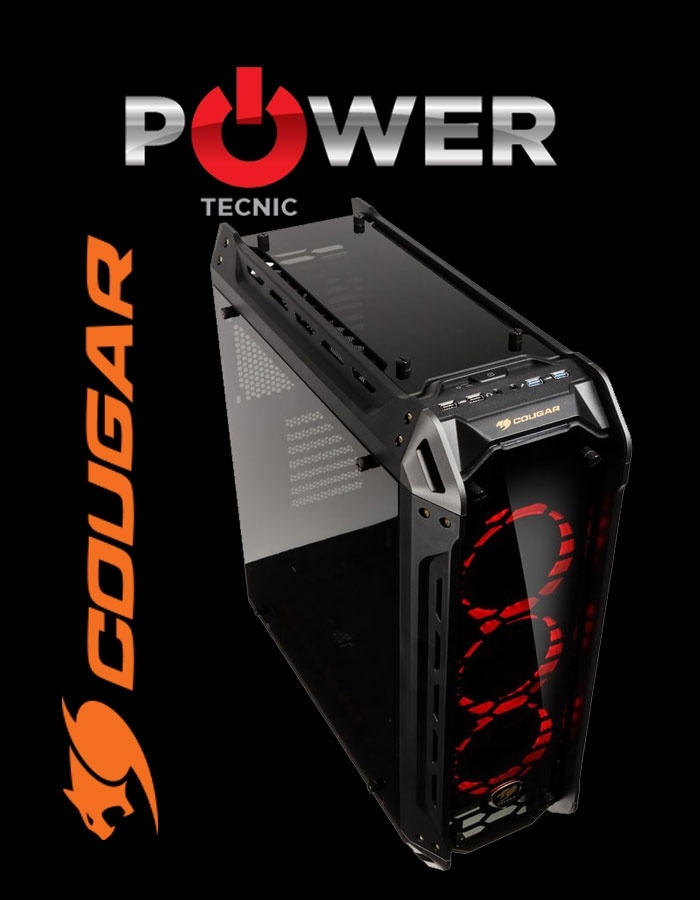 GABINETE COUGAR PANZER-G ULTRA GAMING – 4 CRISTALES TEMPLADOS – Power Tecnic | Armá tu PC Gamer