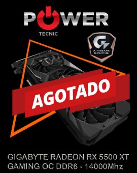 GIGABYTE RADEON RX 5500 XT  GAMING OC- 4GB DDR6 - 14000Mhz