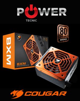 FUENTE - COUGAR - BXM - 850W 80 PLUS BRONZE - SEMI MODULAR