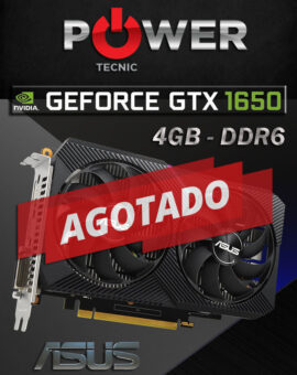 ASUS - GTX -1650 DUAL FAN - OC - 4GB - DDR6 - NUEVO MODELO