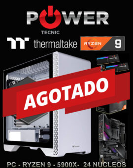 PC - ASUS ROG STRIX GAMING - X570-E + RYZEN 9 - 5900X - 24 NUCLEOS + DDR4 3200Mhz GsKill TridentZ RGB - GAMING