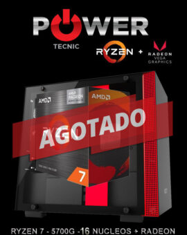 Computadora Gaming  RYZEN 7 - 5700G - 16 NUCLEOS - 4.6Ghz + RADEON GRAFICOS INTEGRADOS + 16Gb DDR4 -3200Mhz - RGB - ULTIMA EN STOCK
