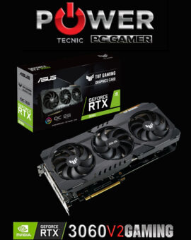 ASUS - TUF - GeForce RTX  " 3060 -12Gb "  DDR6X - OC - GAMING - V2 - PCI-e 4.0 - HDMI - DisplayPort "ALUMINIO"